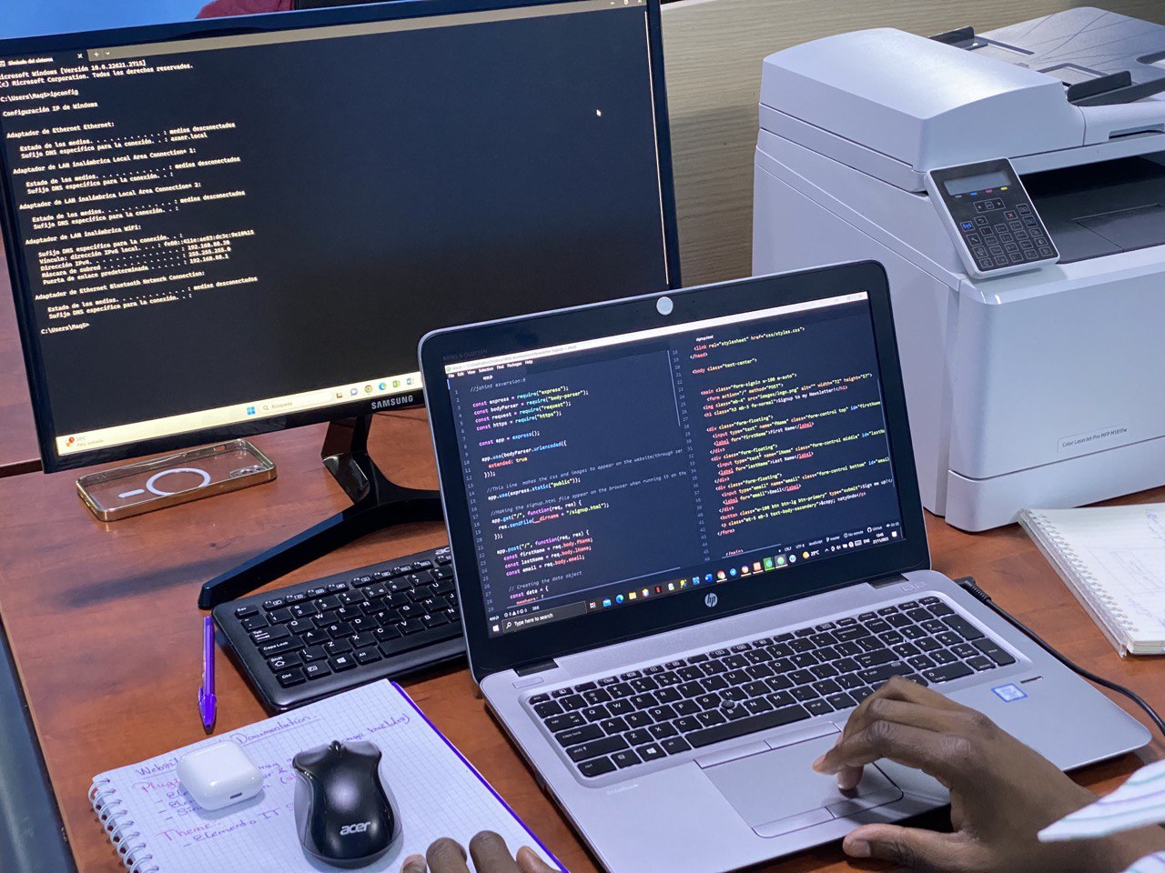 Desarrollo de sistemas y bases de datos